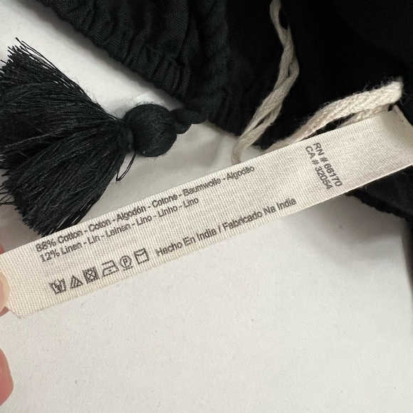 Free People Cropped Button Front Short Sleeve Top - Picture 4 of 6